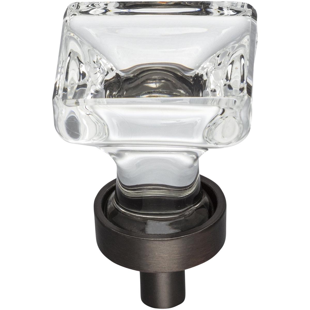 Jeffrey Alexander Harlow Square Glass Knob