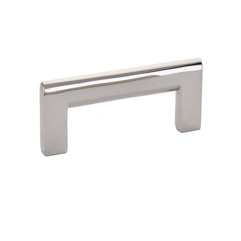 Emtek 86163US14 4"Center to Center Trail Pull from the Contemporary collection