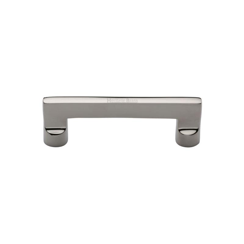 Heritage Brass - Cabinet Pull Apollo Design 96mm CTC Polished Nickel Finish